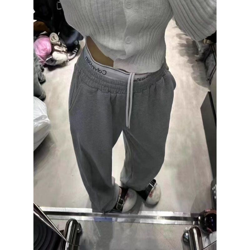 BEL LASTIKLI CALVINKLEIN MODEL KADIN EŞOFMAN