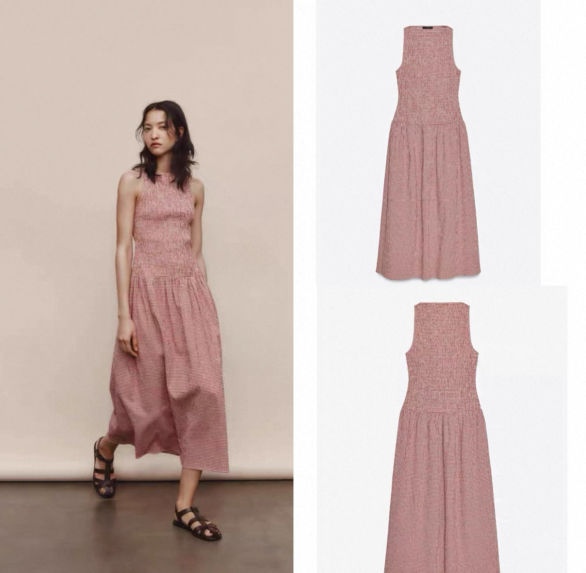 ZARA KADIN ELBISESI YAZLIK MODEL