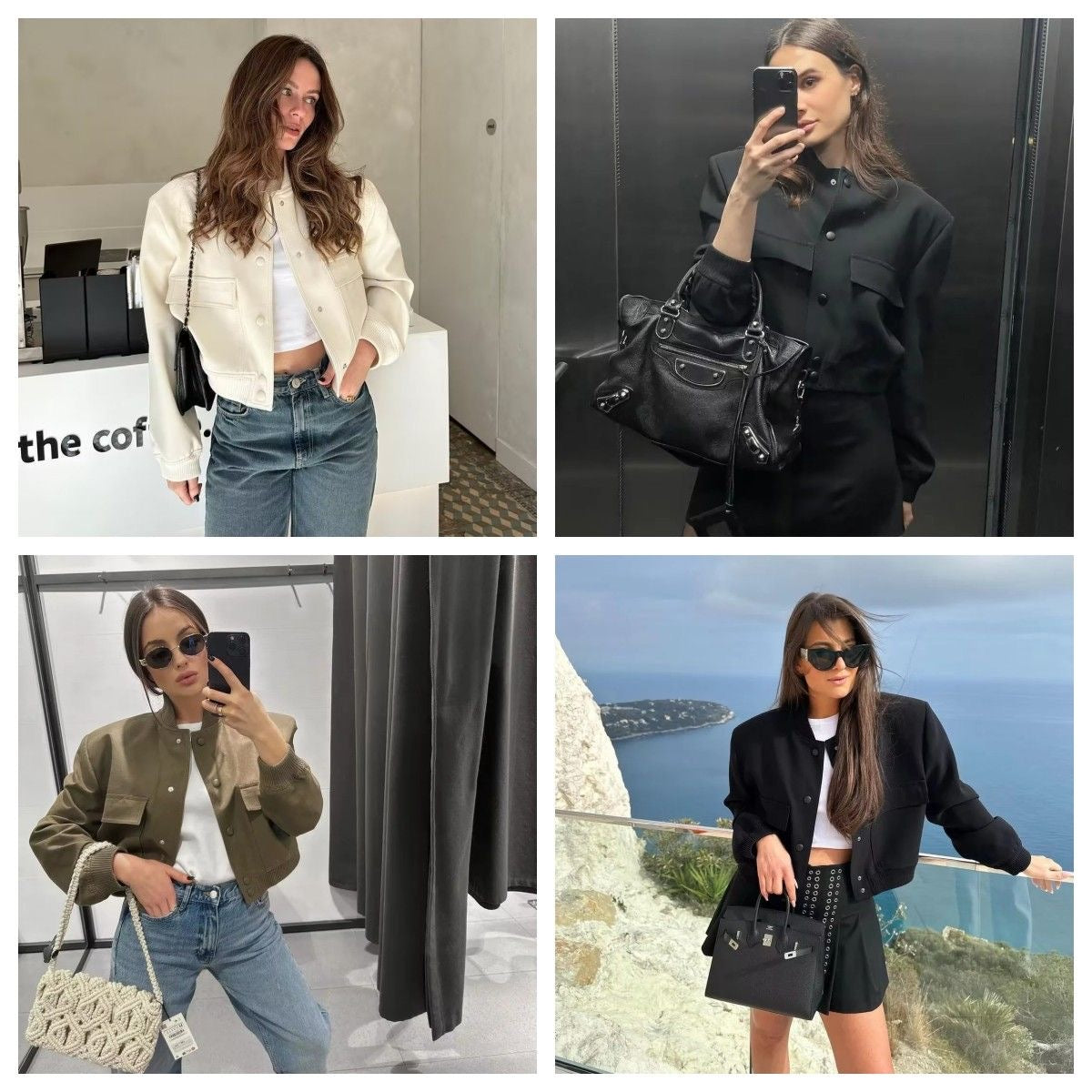 ZARA MODEL KADIN CEKET
