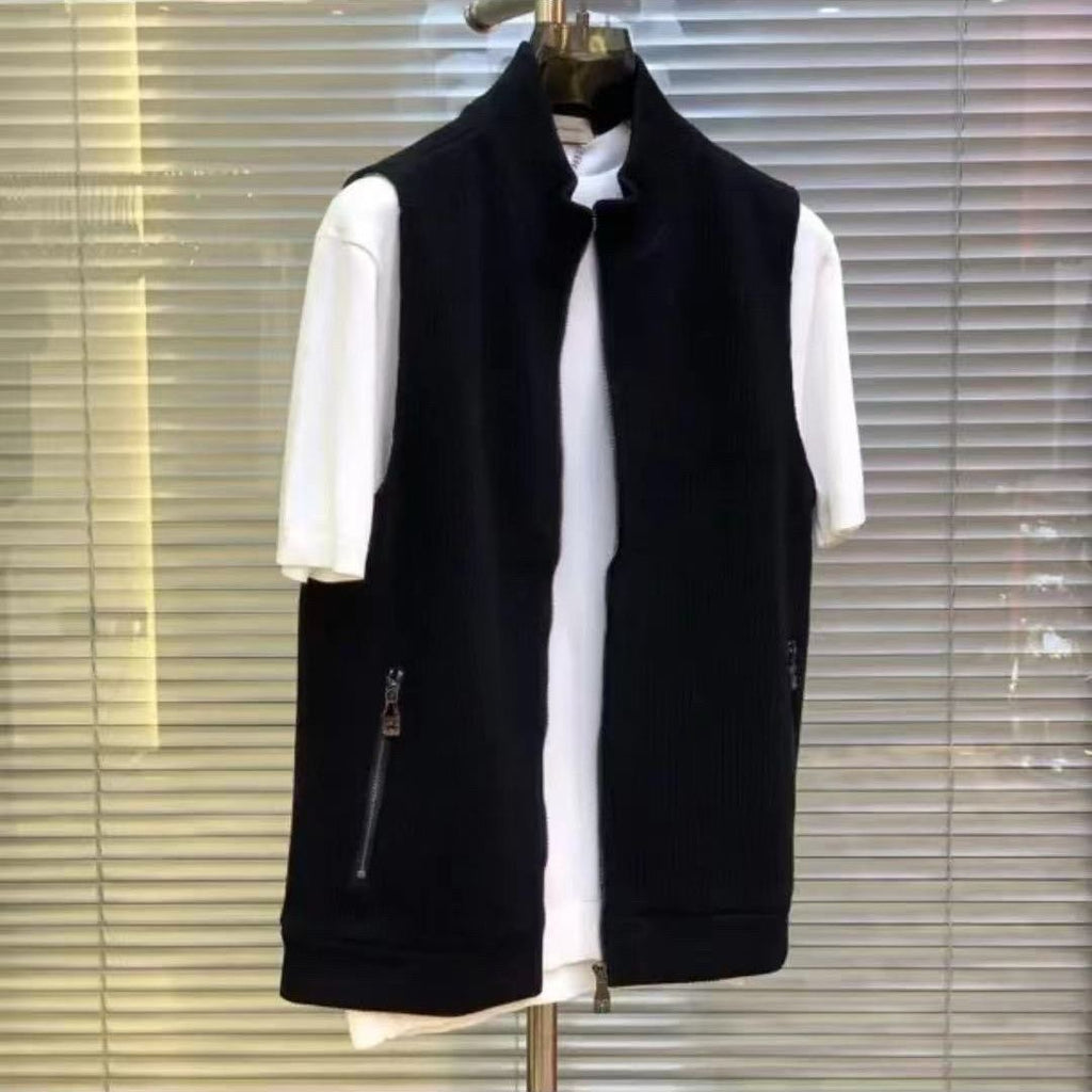IÇ BURBERRY DESENLI ERKEK YELEK